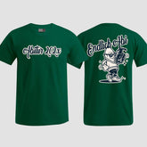1060 "Endlich Abi" Abi T-Shirt beidseitig bedruckt